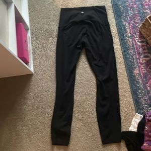 Lulu lemon align high rise leggings no pockets 28”